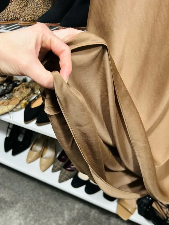 Vince Satin Bias Maxi Slip Dress - Picture 6 of 7